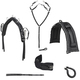 WAHLSTEN LEATHER LINE QH SILAPAKETTI, NAHKA, MUSTA, PONI